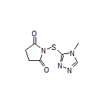 1-[(4-Methyl-4H-1,2,4-triazol-3-yl)thio]pyrrolidine-2,5-dione