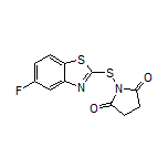 1-[(5-Fluoro-2-benzothiazolyl)thio]pyrrolidine-2,5-dione