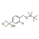 3-[4-[[(tert-Butyldimethylsilyl)oxy]methyl]-3-fluorophenyl]oxetan-3-ol