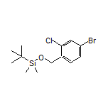 [(4-Bromo-2-chlorobenzyl)oxy](tert-butyl)dimethylsilane