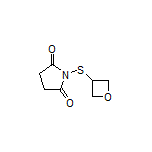 1-(Oxetan-3-ylthio)pyrrolidine-2,5-dione