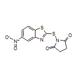 1-[(5-Nitro-2-benzothiazolyl)thio]pyrrolidine-2,5-dione