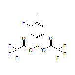 4-[Bis(trifluoroacetoxy)iodo]-2-fluorotoluene