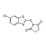 1-[(6-Chloro-2-benzothiazolyl)thio]pyrrolidine-2,5-dione