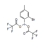 3-Bromo-4-[bis(trifluoroacetoxy)iodo]toluene