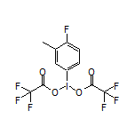 5-[Bis(trifluoroacetoxy)iodo]-2-fluorotoluene