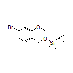 [(4-Bromo-2-methoxybenzyl)oxy](tert-butyl)dimethylsilane