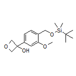 3-[4-[[(tert-Butyldimethylsilyl)oxy]methyl]-3-methoxyphenyl]oxetan-3-ol