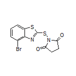 1-[(4-Bromo-2-benzothiazolyl)thio]pyrrolidine-2,5-dione