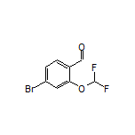 4-Bromo-2-(difluoromethoxy)benzaldehyde