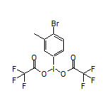 5-[Bis(trifluoroacetoxy)iodo]-2-bromotoluene