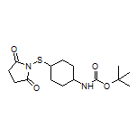 1-[[4-(Boc-amino)cyclohexyl]thio]pyrrolidine-2,5-dione