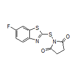 1-[(6-Fluoro-2-benzothiazolyl)thio]pyrrolidine-2,5-dione