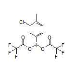 4-[Bis(trifluoroacetoxy)iodo]-2-chlorotoluene