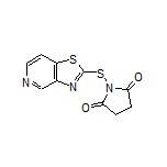 1-(Thiazolo[4,5-c]pyridin-2-ylthio)pyrrolidine-2,5-dione