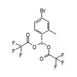 2-[Bis(trifluoroacetoxy)iodo]-5-bromotoluene