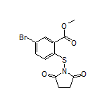 Methyl 5-Bromo-2-[(2,5-dioxo-1-pyrrolidinyl)thio]benzoate