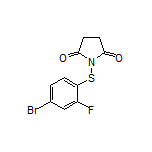 1-[(4-Bromo-2-fluorophenyl)thio]pyrrolidine-2,5-dione