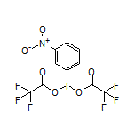 1-[Bis(trifluoroacetoxy)iodo]-4-methyl-3-nitrobenzene