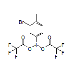 4-[Bis(trifluoroacetoxy)iodo]-2-bromotoluene