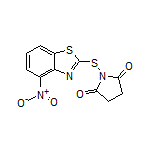 1-[(4-Nitro-2-benzothiazolyl)thio]pyrrolidine-2,5-dione