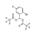 2-Bromo-1-[bis(trifluoroacetoxy)iodo]-5-fluorobenzene