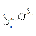 1-[(4-Nitrobenzyl)thio]pyrrolidine-2,5-dione