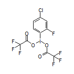 1-[Bis(trifluoroacetoxy)iodo]-4-chloro-2-fluorobenzene
