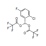 1-[Bis(trifluoroacetoxy)iodo]-2-chloro-5-fluorobenzene
