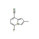 5-Fluoro-2-methylindolizine-8-carbonitrile