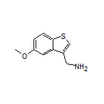 (5-Methoxybenzo[b]thiophen-3-yl)methanamine