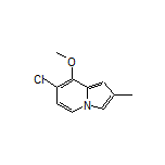 7-Chloro-8-methoxy-2-methylindolizine