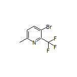 3-Bromo-6-methyl-2-(trifluoromethyl)pyridine