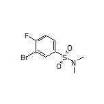 3-Bromo-4-fluoro-N,N-dimethylbenzenesulfonamide