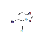 6-Bromo-[1,2,4]triazolo[1,5-a]pyridine-5-carbonitrile