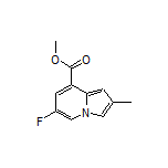 Methyl 6-Fluoro-2-methylindolizine-8-carboxylate