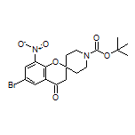 1’-Boc-6-bromo-8-nitro-4-oxospiro[chroman-2,4’-piperidine]