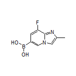 8-Fluoro-2-methylimidazo[1,2-a]pyridine-6-boronic Acid