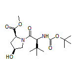 Methyl (2S,4S)-1-[(S)-2-(Boc-amino)-3,3-dimethylbutanoyl]-4-hydroxypyrrolidine-2-carboxylate