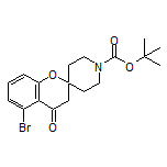 1’-Boc-5-bromo-4-oxospiro[chroman-2,4’-piperidine]