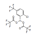 1-[Bis(trifluoroacetoxy)iodo]-2-chloro-5-(trifluoromethyl)benzene