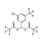 1-[Bis(trifluoroacetoxy)iodo]-3-chloro-5-(trifluoromethyl)benzene