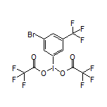 1-[Bis(trifluoroacetoxy)iodo]-3-bromo-5-(trifluoromethyl)benzene