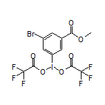 Methyl 5-[Bis(trifluoroacetoxy)iodo]-3-bromobenzoate