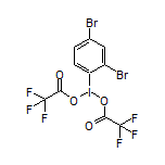 1-[Bis(trifluoroacetoxy)iodo]-2,4-dibromobenzene
