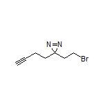 3-(2-Bromoethyl)-3-(3-butyn-1-yl)-3H-diazirine