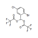 1-[Bis(trifluoroacetoxy)iodo]-2-bromo-5-chlorobenzene
