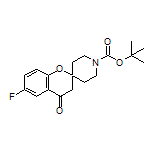 1’-Boc-6-fluoro-4-oxospiro[chroman-2,4’-piperidine]