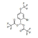 1-[Bis(trifluoroacetoxy)iodo]-2-bromo-4-(trifluoromethoxy)benzene