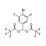1-[Bis(trifluoroacetoxy)iodo]-4-bromo-3,5-difluorobenzene